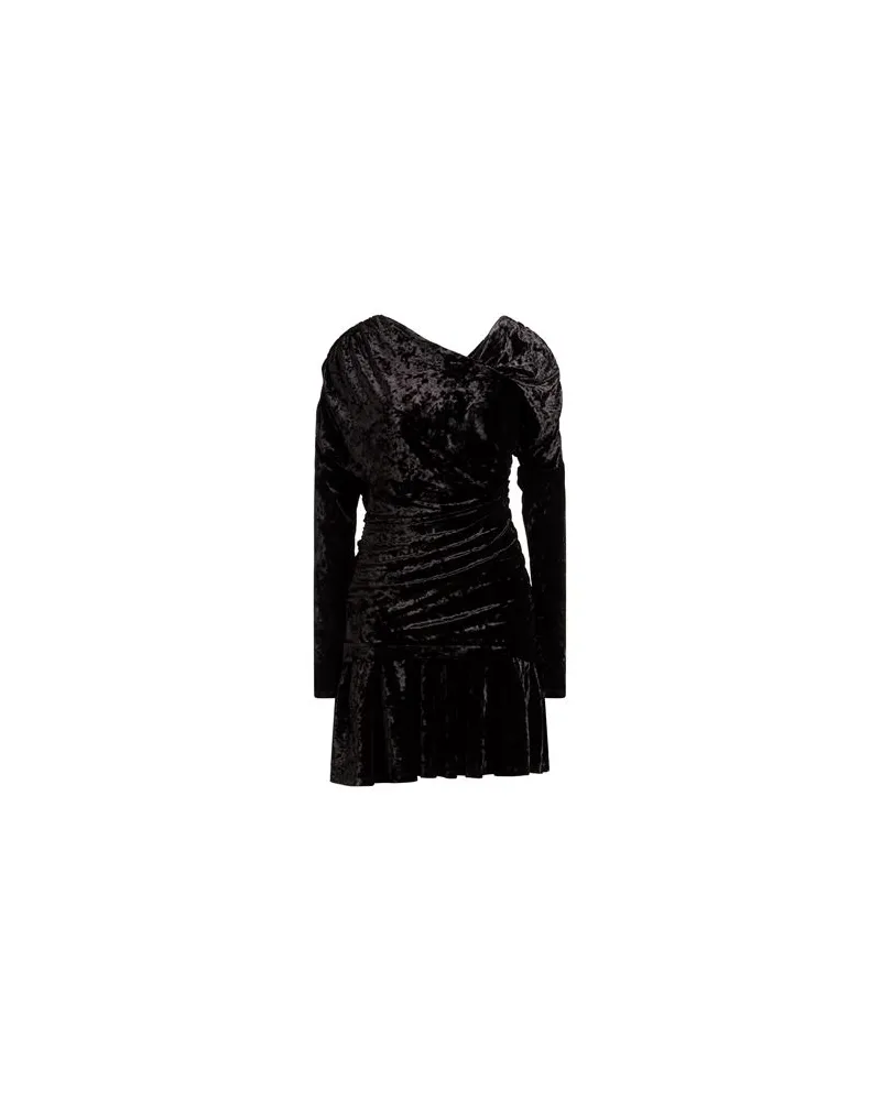 Ganni KLEIDER - Mini-Kleiderauf YOOX.COM Schwarz