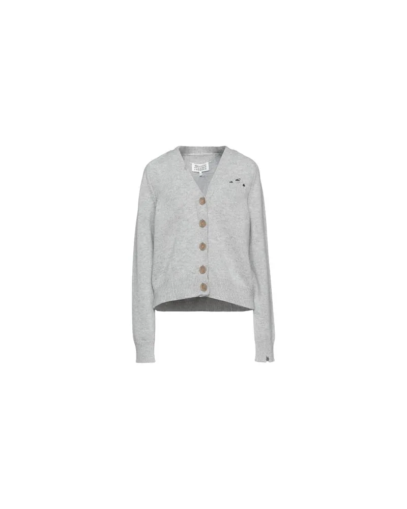 Maison Margiela STRICKWAREN - Strickjackenauf YOOX.COM Hellgrau