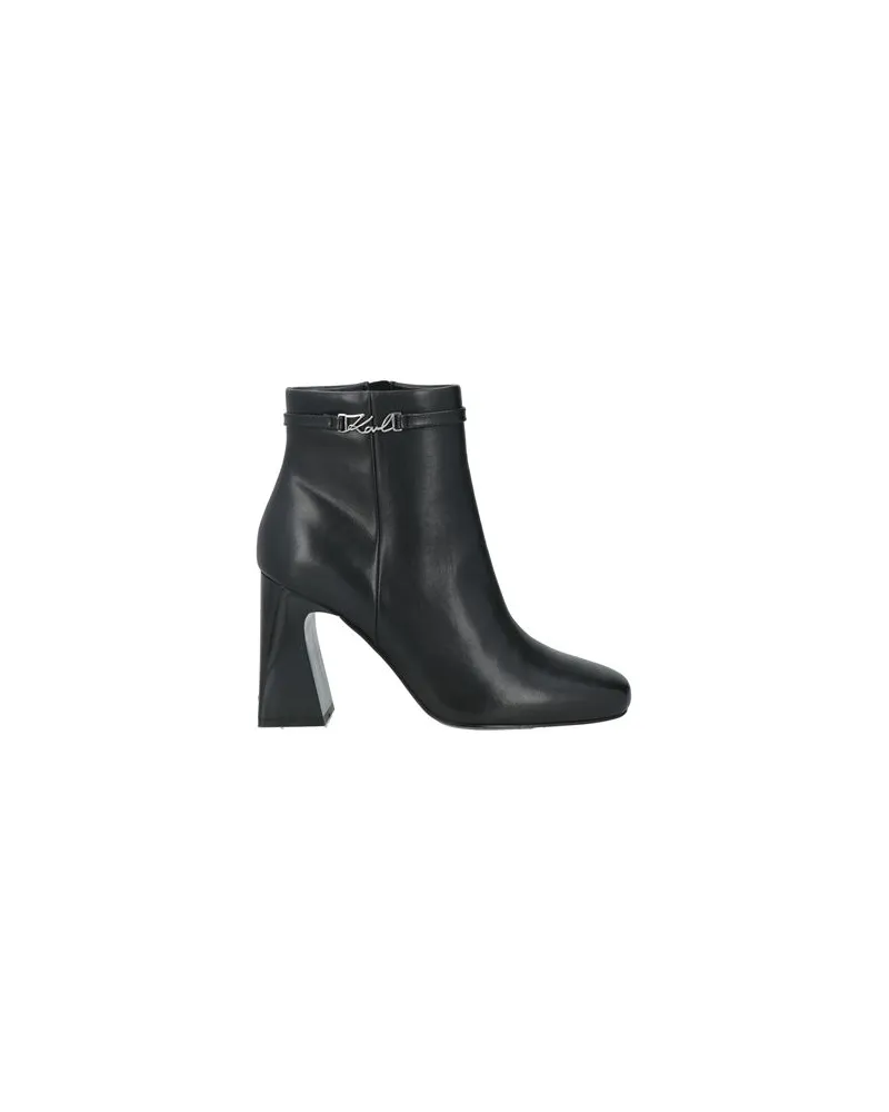 Karl Lagerfeld SCHUHE - Stiefelettenauf YOOX.COM Schwarz