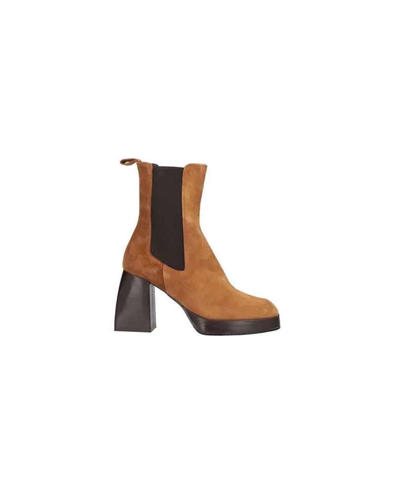 Nila & Nila SCHUHE - Stiefelettenauf YOOX.COM Kamel