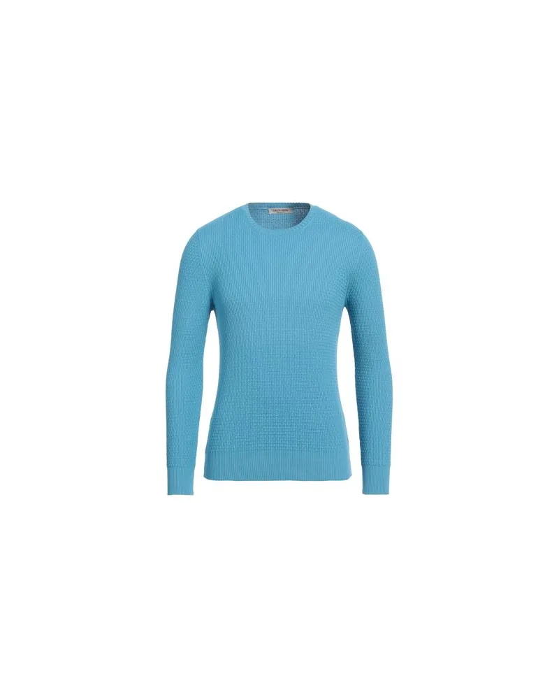 La Fileria STRICKWAREN - Pulloverauf YOOX.COM Azurblau