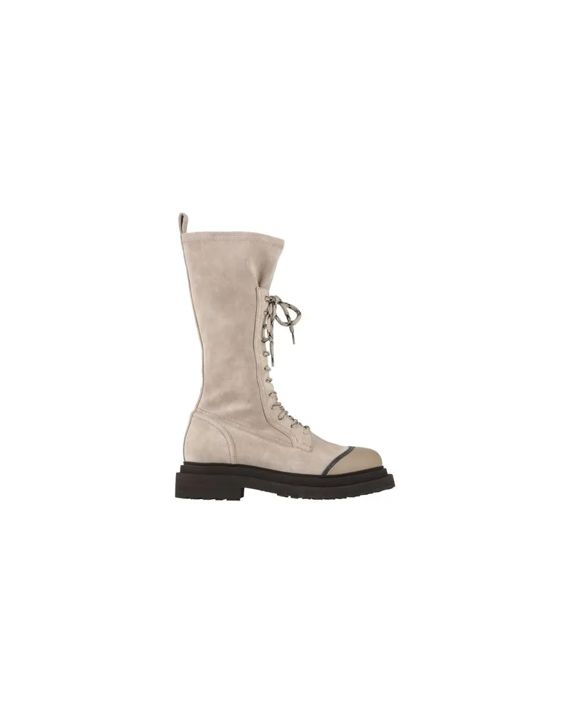 Brunello Cucinelli SCHUHE - Stiefelauf YOOX.COM Beige