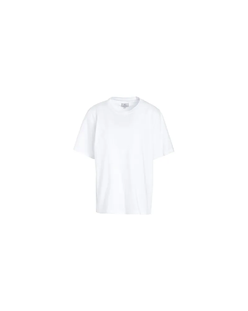 Woolrich LOGO T-SHIRT   - TOPS - T-shirtsauf YOOX.COM Weiß