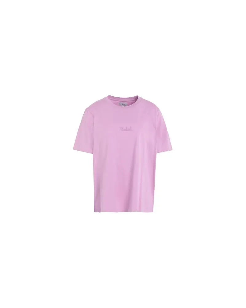 Woolrich LOGO T-SHIRT   - TOPS - T-shirtsauf YOOX.COM Malve
