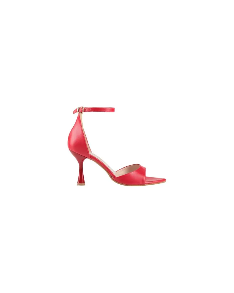 Divine Follie SCHUHE - Sandalenauf YOOX.COM Rot