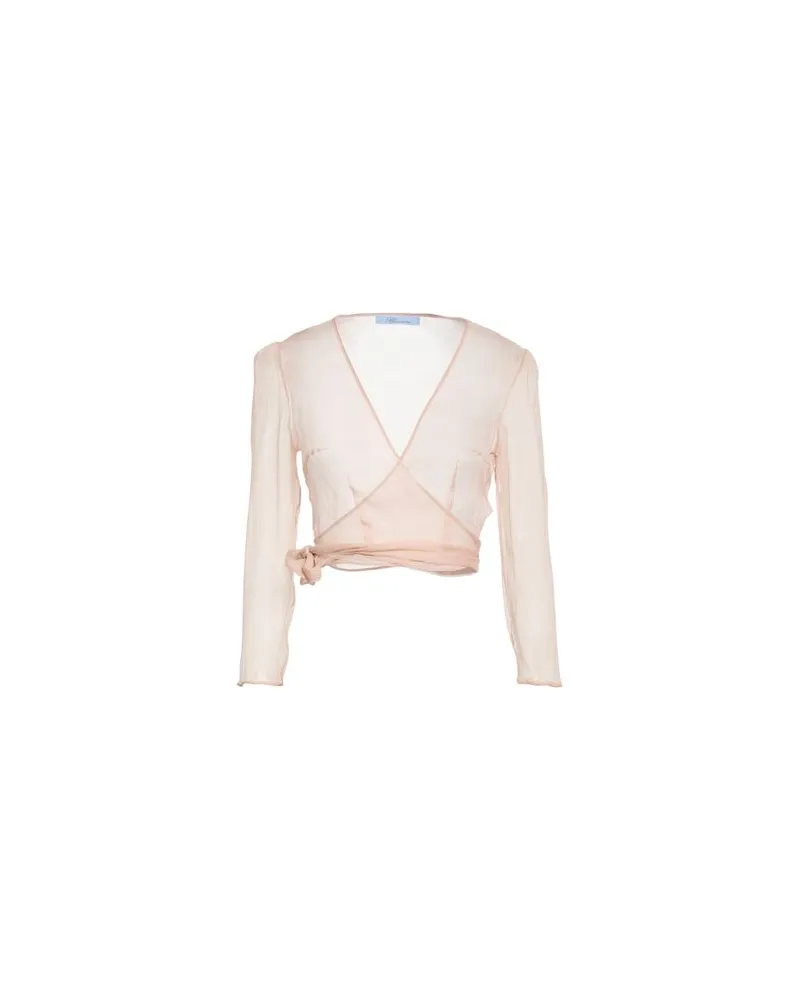 Blumarine STRICKWAREN - Wickelpulloverauf YOOX.COM Hellrosa