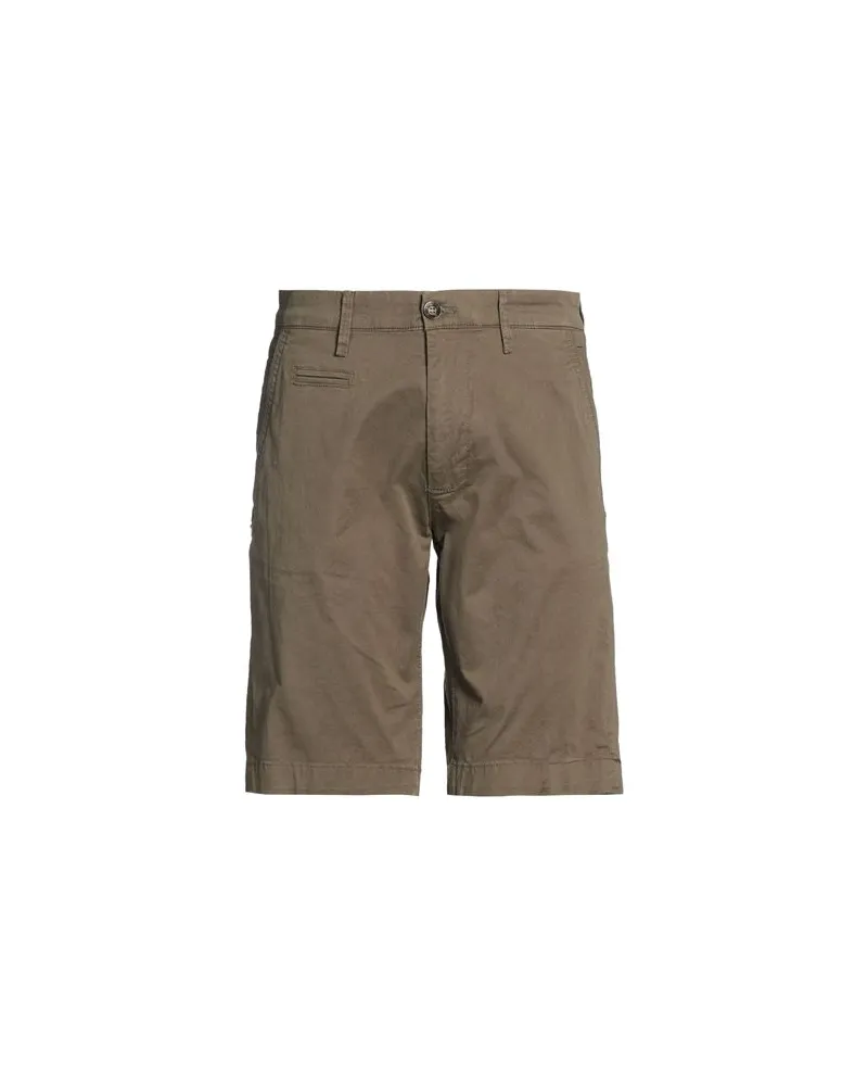 OFFICINA 36 HOSEN & RÖCKE - Shorts & Bermudashortsauf YOOX.COM Militärgrün