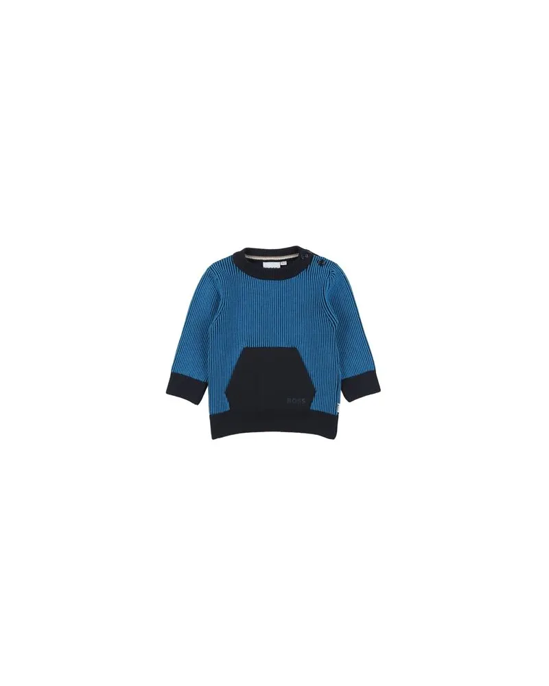 HUGO BOSS STRICKWAREN - Pulloverauf YOOX.COM Blau