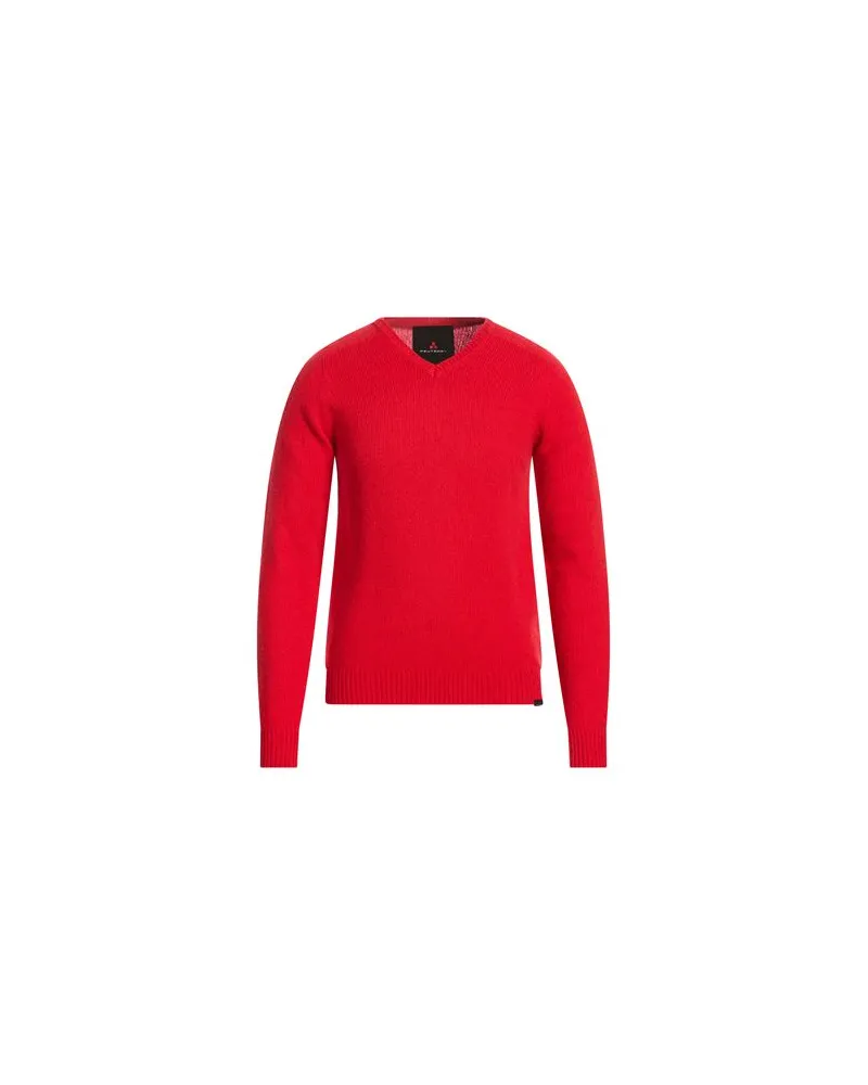 Peuterey STRICKWAREN - Pulloverauf YOOX.COM Rot