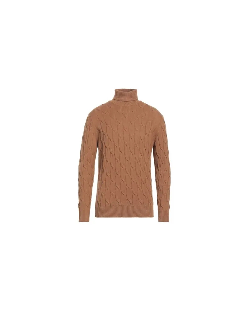Filippo de Laurentiis STRICKWAREN - Rollkragenpulloverauf YOOX.COM Kamel