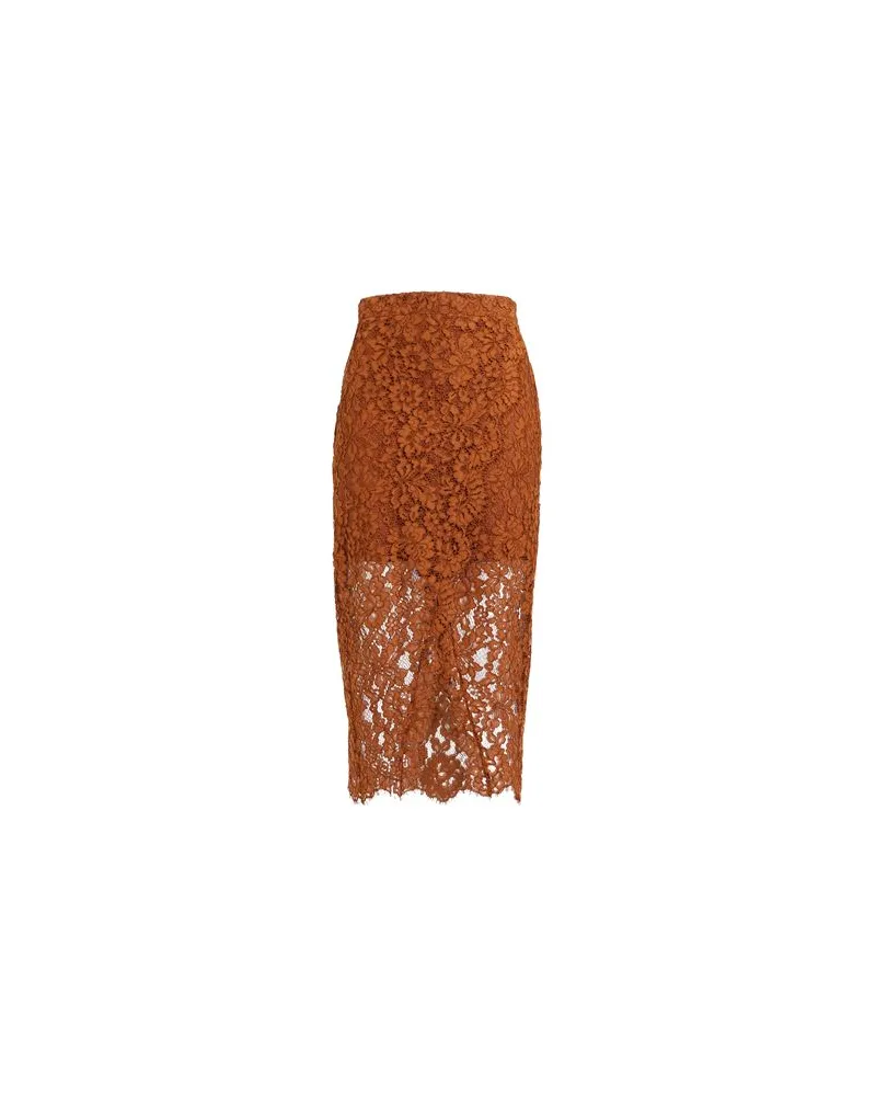 Twin-Set HOSEN & RÖCKE - Midi-Röckeauf YOOX.COM Braun
