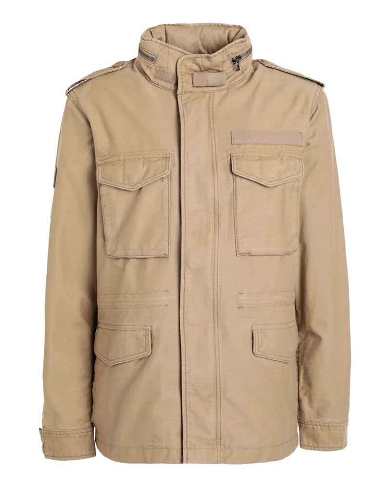 Superdry. Jacke & Anorak Kamel