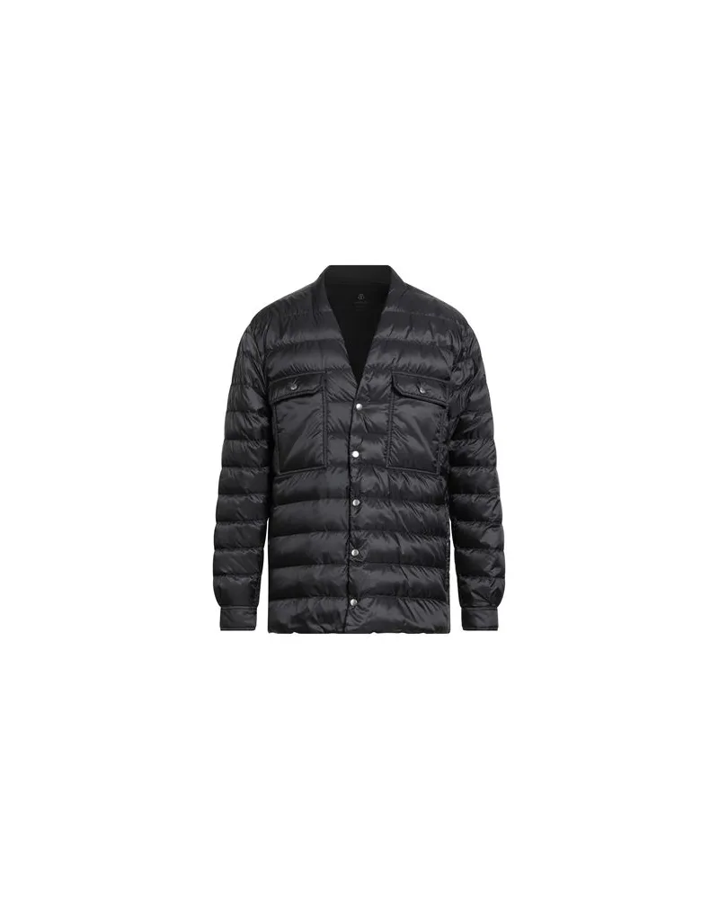 Moncler JACKEN & MÄNTEL - Pufferjacken & Daunenjackenauf YOOX.COM Schwarz