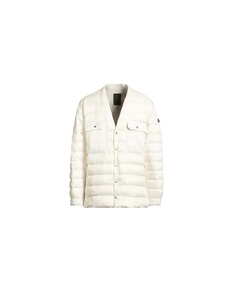 Moncler JACKEN & MÄNTEL - Pufferjacken & Daunenjackenauf YOOX.COM Weiß