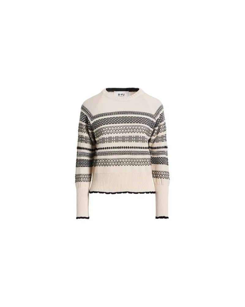 B.yu STRICKWAREN - Pulloverauf YOOX.COM Beige