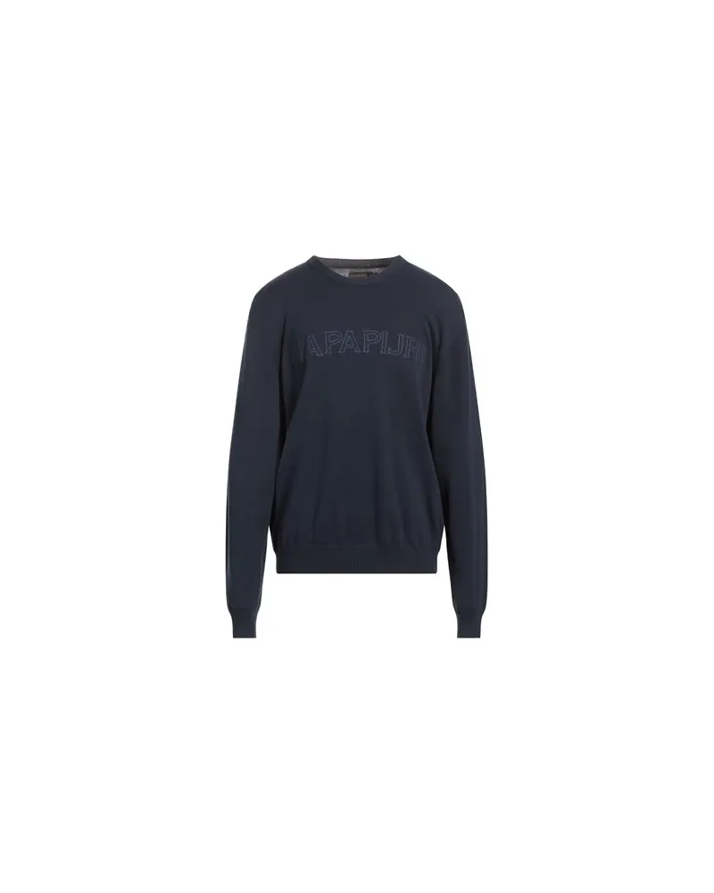 Napapijri STRICKWAREN - Pulloverauf YOOX.COM Marineblau