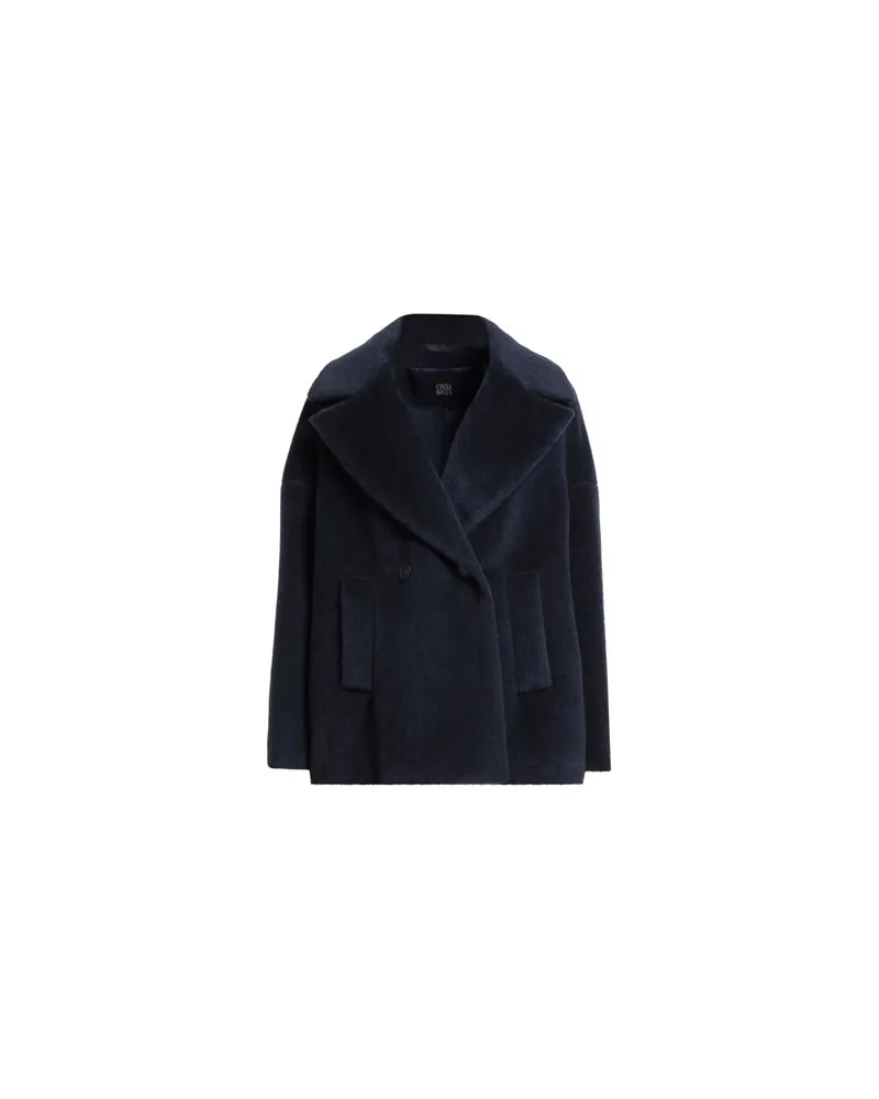 Cinzia Rocca JACKEN & MÄNTEL - Mäntelauf YOOX.COM Marineblau