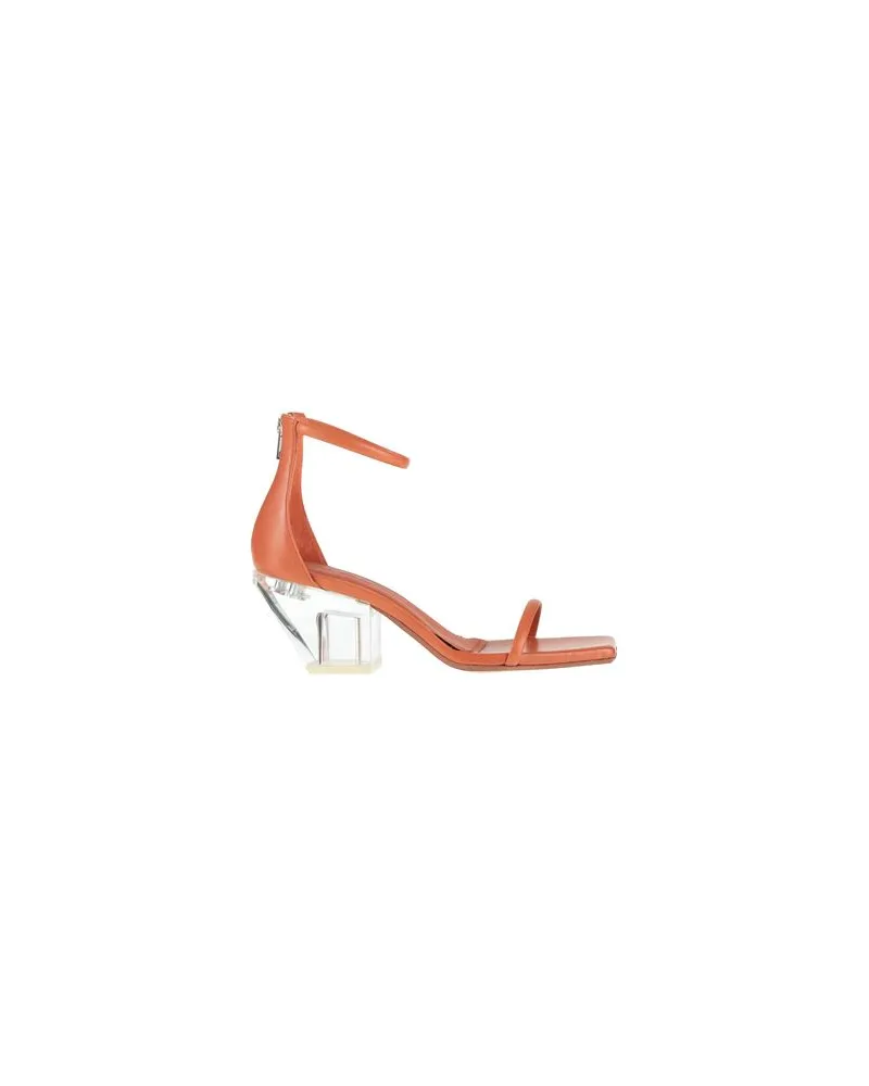 Rick Owens SCHUHE - Sandalenauf YOOX.COM Orange