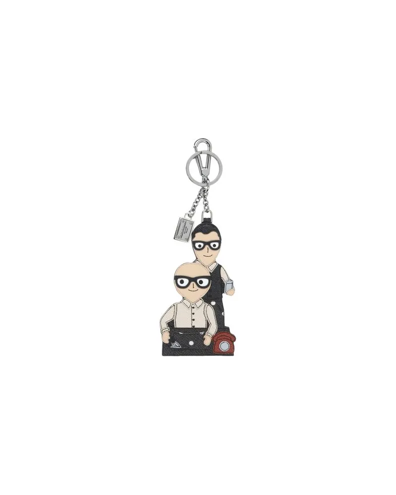 Dolce & Gabbana Kleinlederwaren - Schlüsselanhängerauf YOOX.COM Schwarz