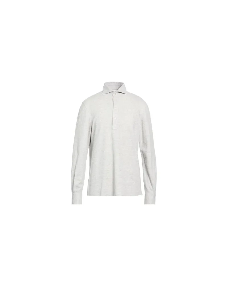 Brunello Cucinelli TOPS - Poloshirtsauf YOOX.COM Hellgrau