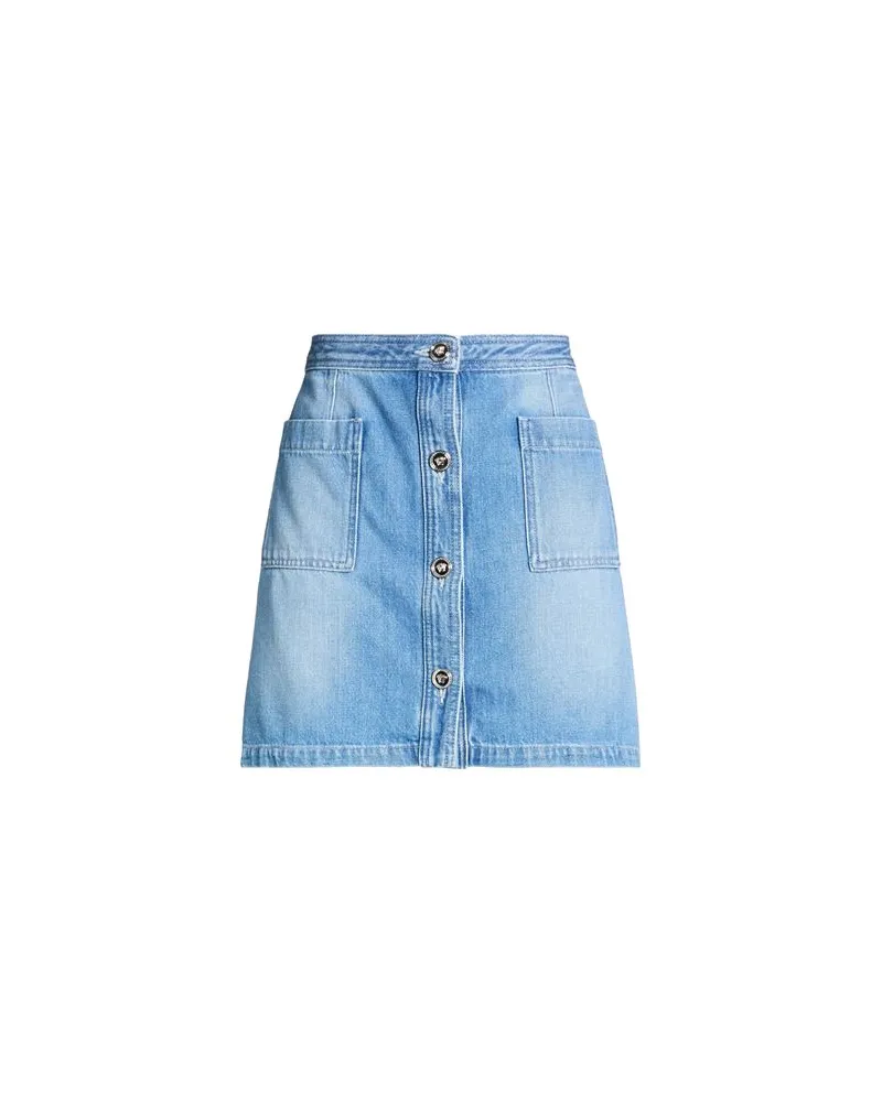 Versace HOSEN & RÖCKE - Jeansröckeauf YOOX.COM Blau
