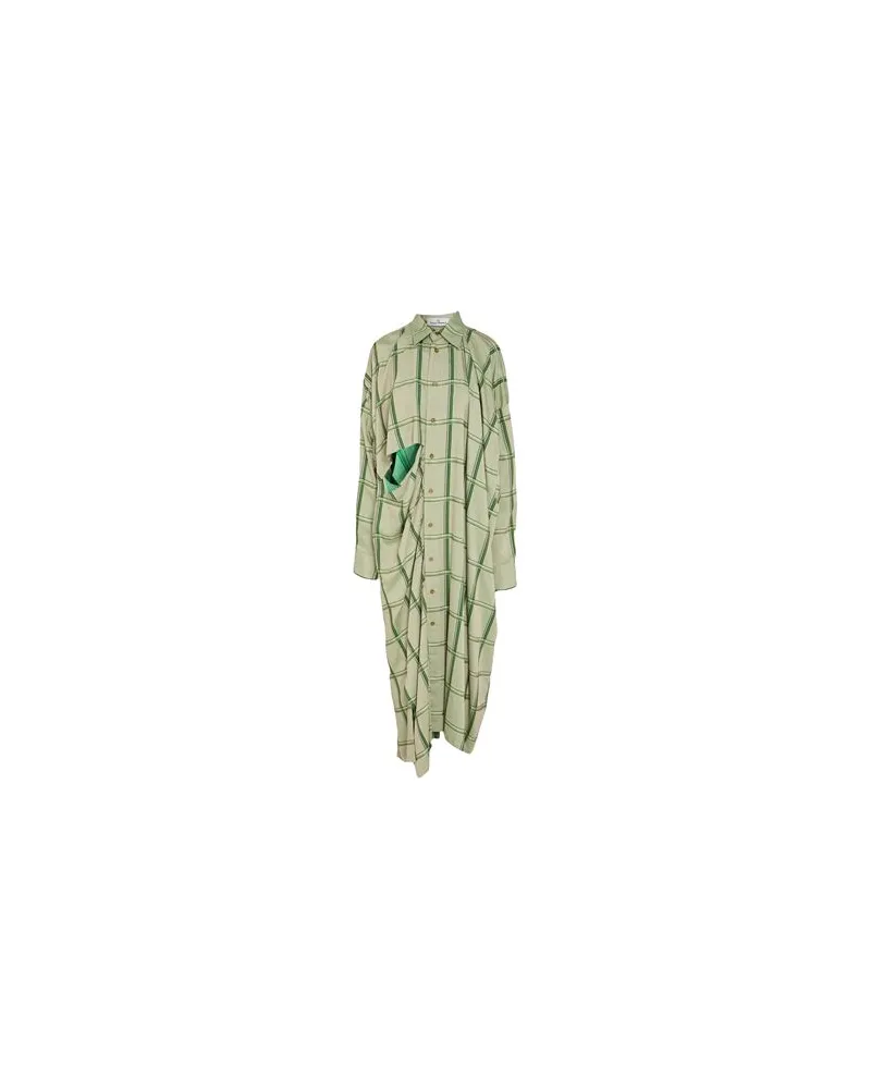 Vivienne Westwood KLEIDER - Maxi-Kleiderauf YOOX.COM Salbeigrün