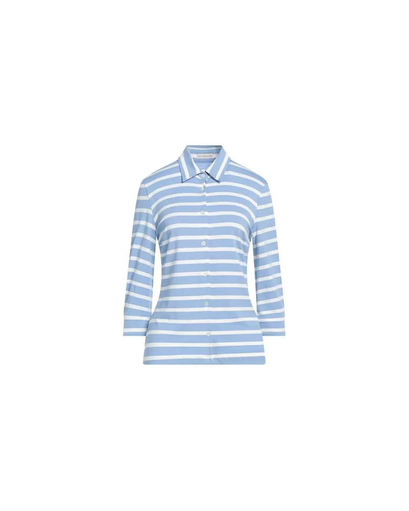 Camicettasnob TOPS - Hemdenauf YOOX.COM Himmelblau