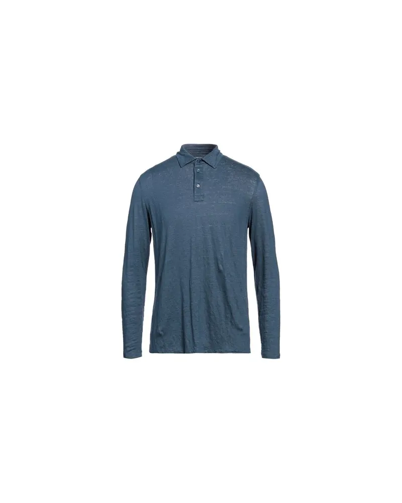 Majestic TOPS - Poloshirtsauf YOOX.COM Marineblau