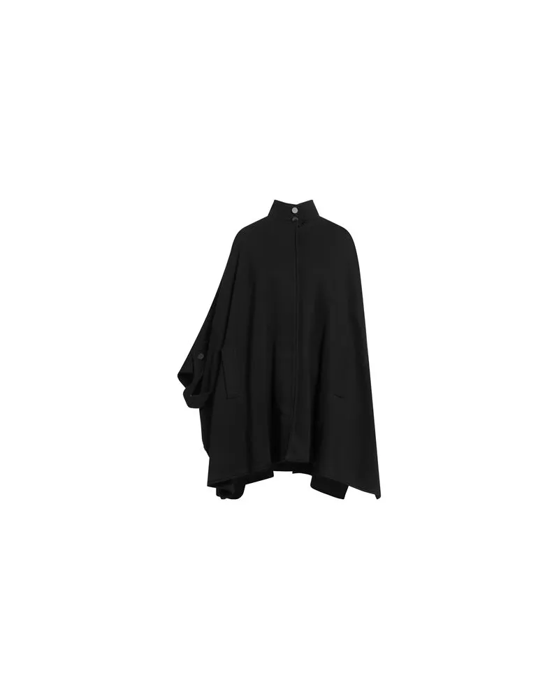 Jijil JACKEN & MÄNTEL - Capesauf YOOX.COM Schwarz