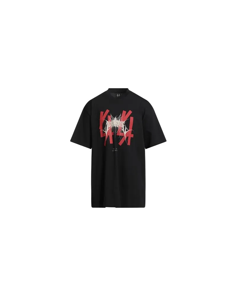 44 LABEL GROUP TOPS - T-shirtsauf YOOX.COM Schwarz