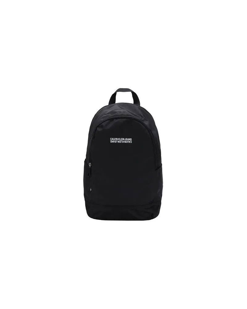Calvin Klein SPORT ESSENTIAL ROUND BAG  - TASCHEN - Rucksäckeauf YOOX.COM Schwarz
