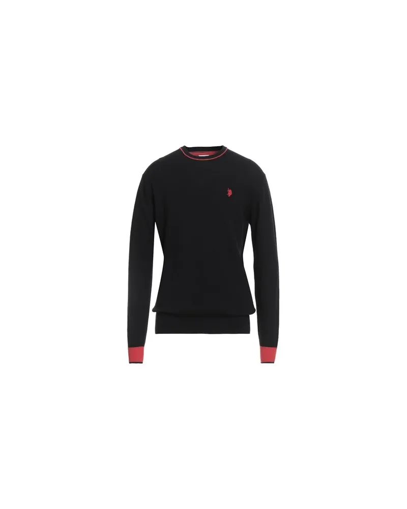 U.S. Polo Assn.  U POLO ASSN. - STRICKWAREN - Pulloverauf YOOX.COM Schwarz