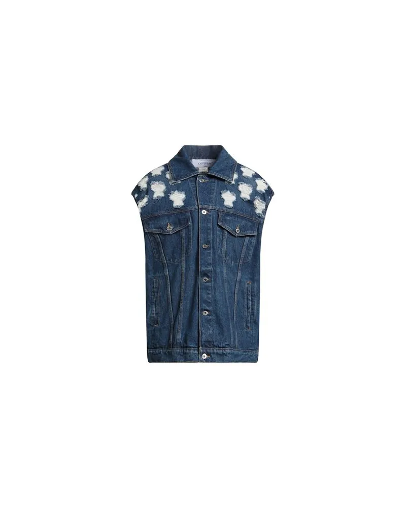 OFF-WHITE JACKEN & MÄNTEL - Jeansjacken/Mäntelauf YOOX.COM Blau