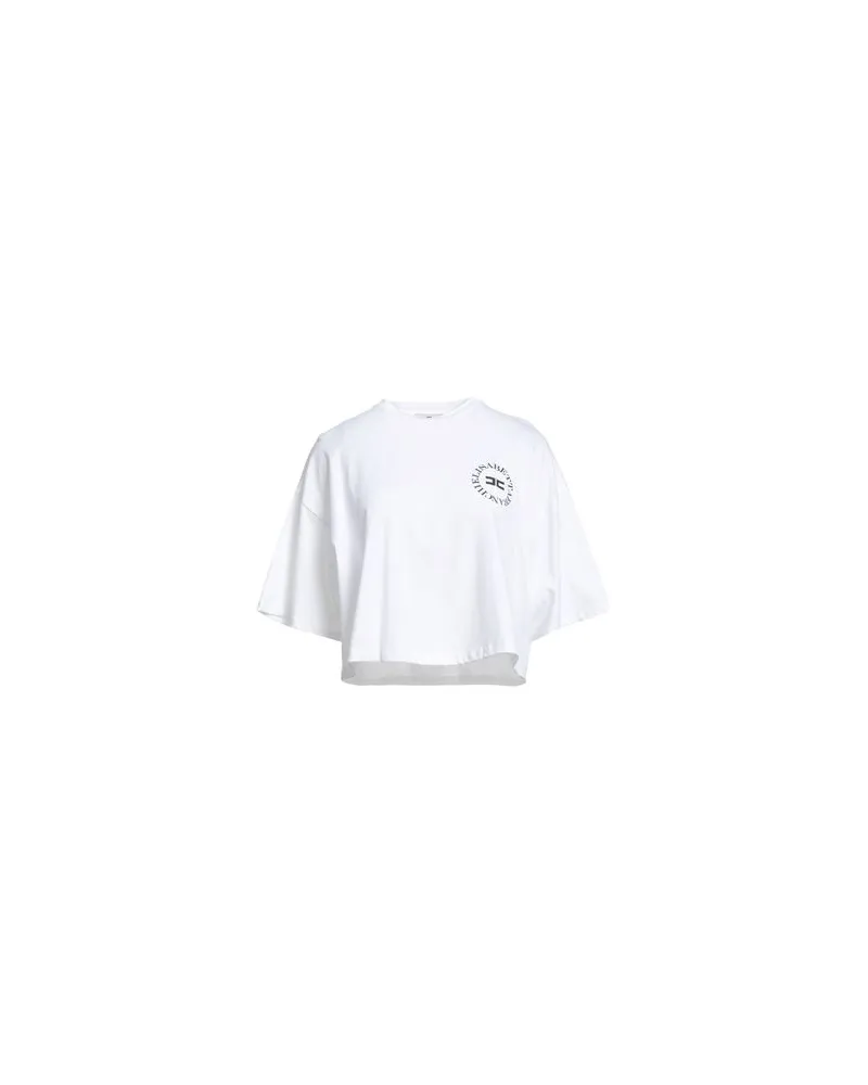 Elisabetta Franchi TOPS - T-shirtsauf YOOX.COM Weiß