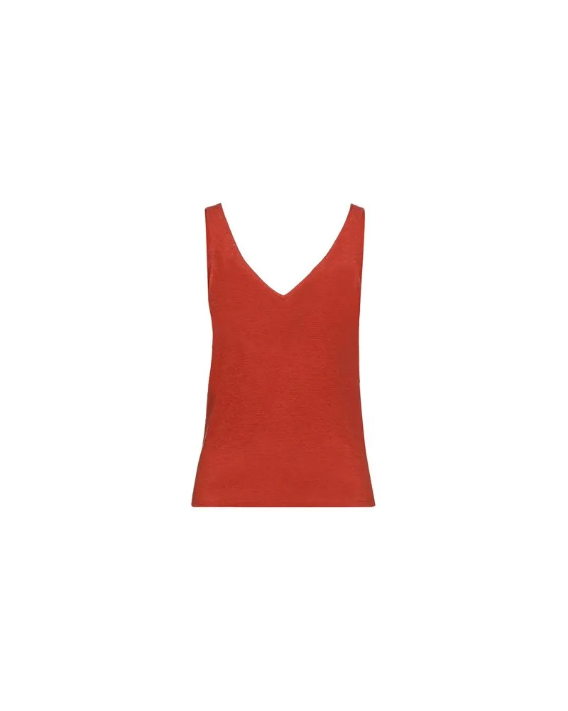 Majestic TOPS - Tank Topsauf YOOX.COM Rostrot