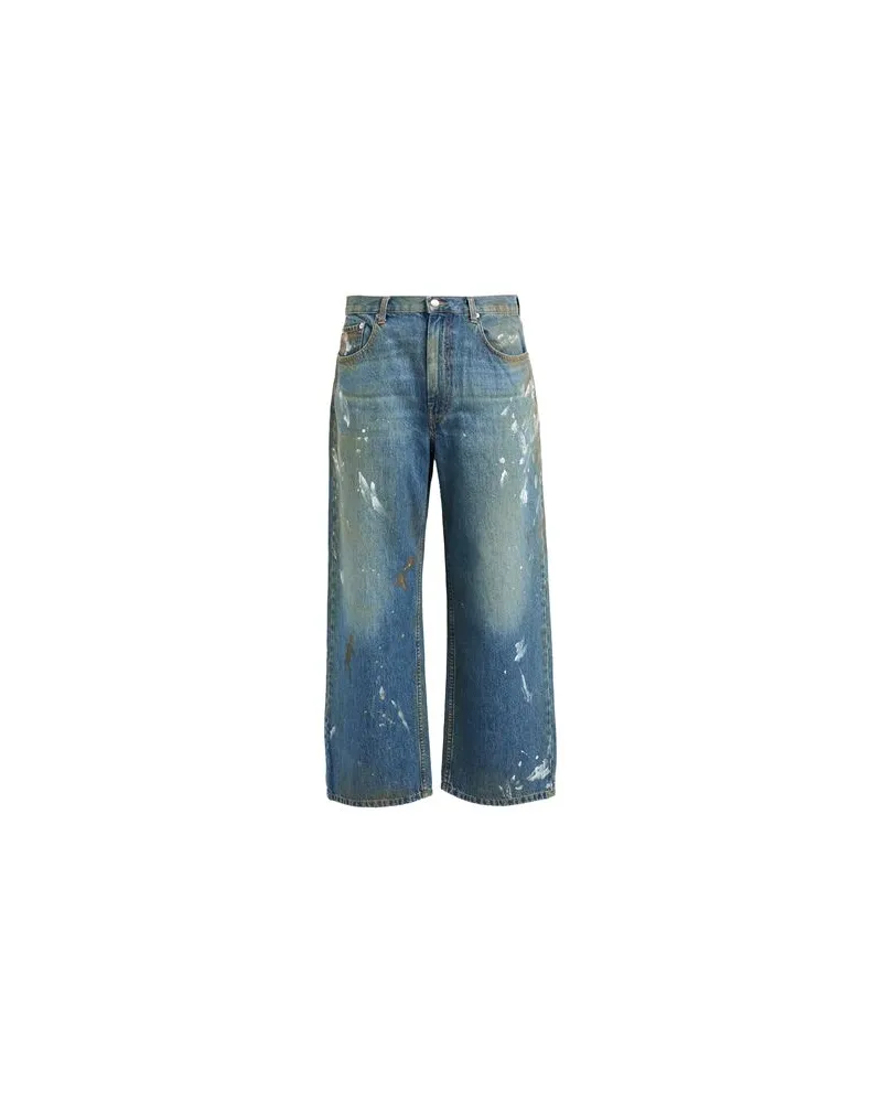 Helmut Lang HOSEN & RÖCKE - Jeanshosenauf YOOX.COM Blau