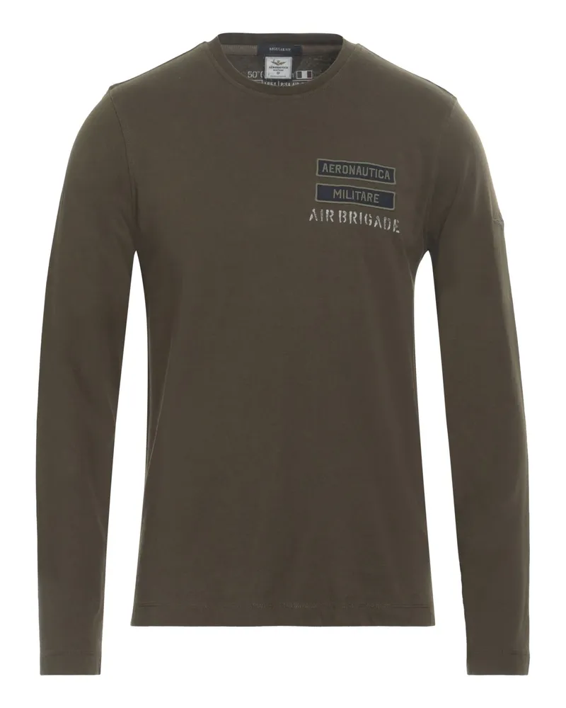 Aeronautica Militare T-shirts Militärgrün