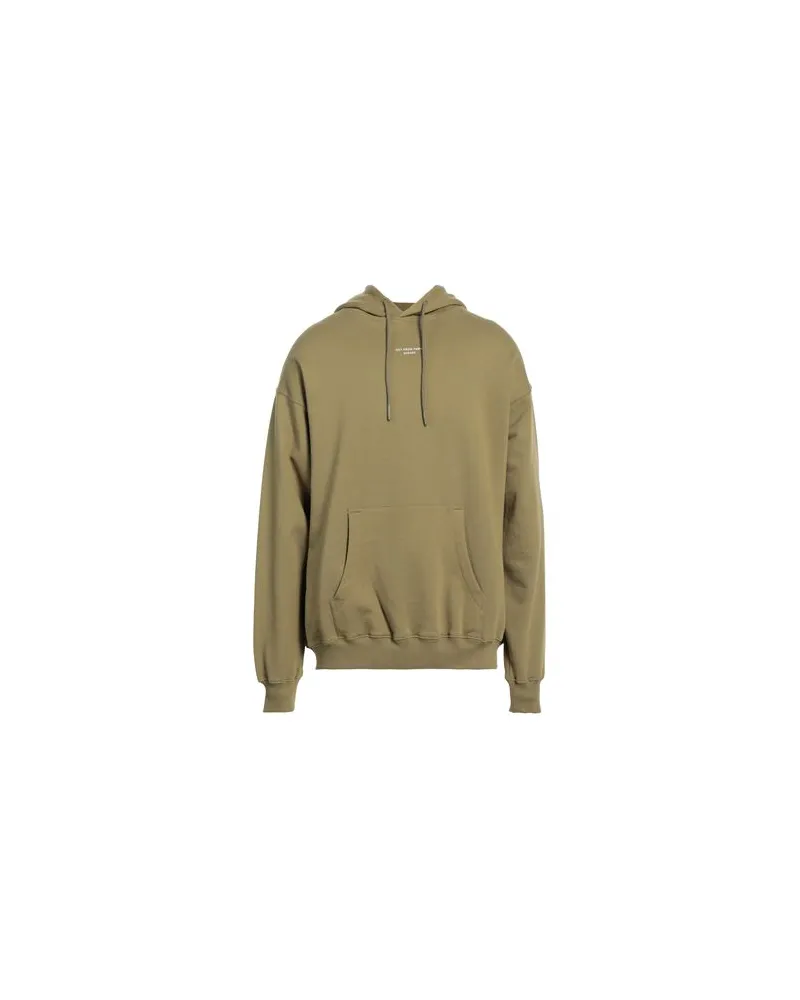 Drôle de Monsieur TOPS - Sweatshirtsauf YOOX.COM Militärgrün