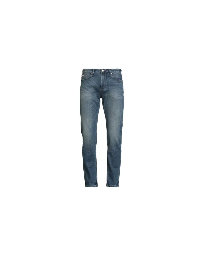 Emporio Armani HOSEN & RÖCKE - Jeanshosenauf YOOX.COM Blau