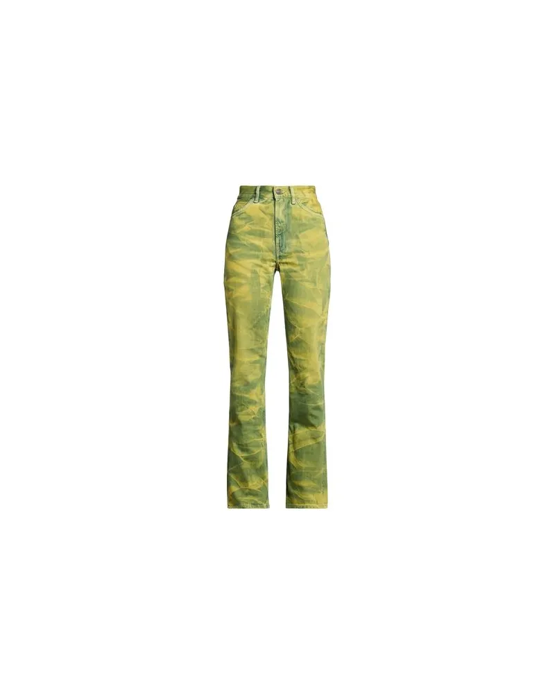 Acne Studios HOSEN & RÖCKE - Jeanshosenauf YOOX.COM Gelb