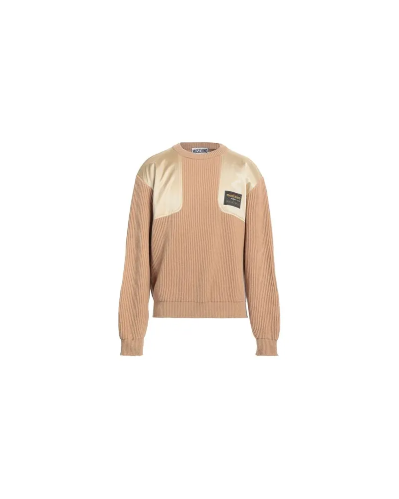 Moschino STRICKWAREN - Pulloverauf YOOX.COM Kamel