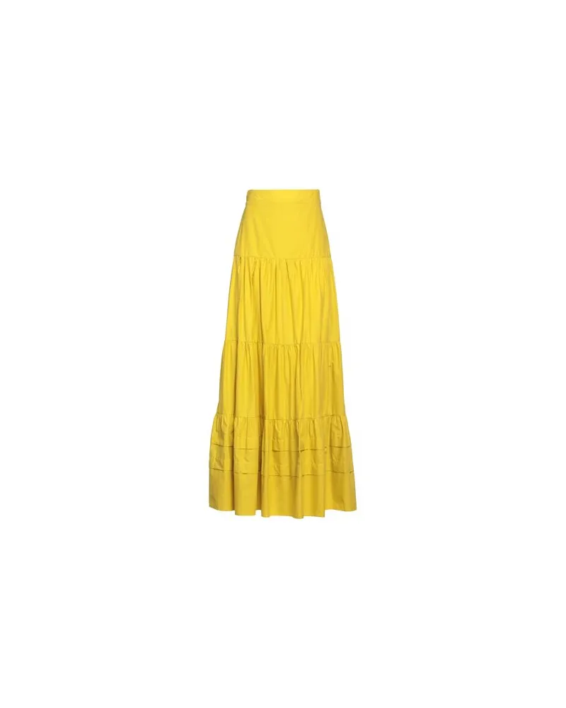Manila Grace HOSEN & RÖCKE - Maxi-Röckeauf YOOX.COM Limettengrün