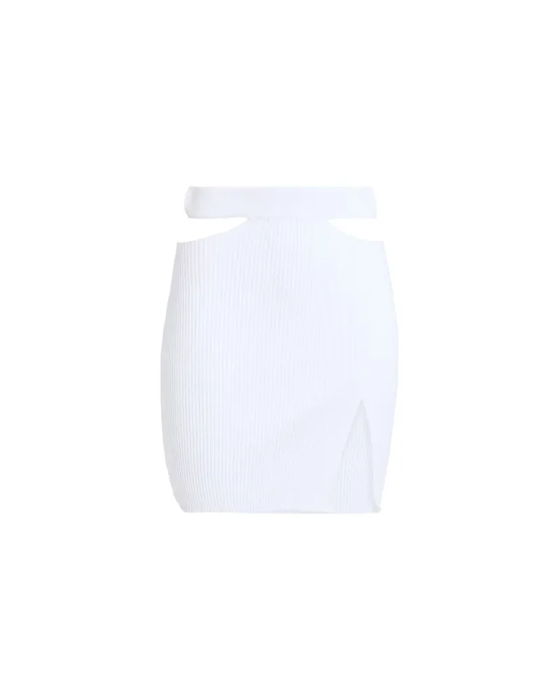 KONTATTO HOSEN & RÖCKE - Miniröckeauf YOOX.COM Weiß