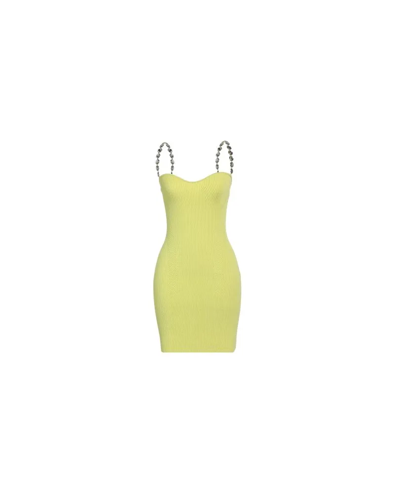 GALVAN KLEIDER - Mini-Kleiderauf YOOX.COM Limettengrün
