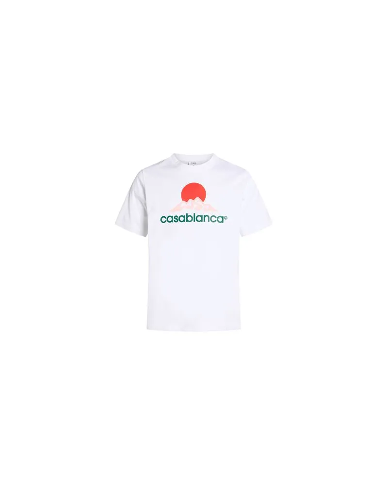 Casablanca Paris TOPS - T-shirtsauf YOOX.COM Weiß