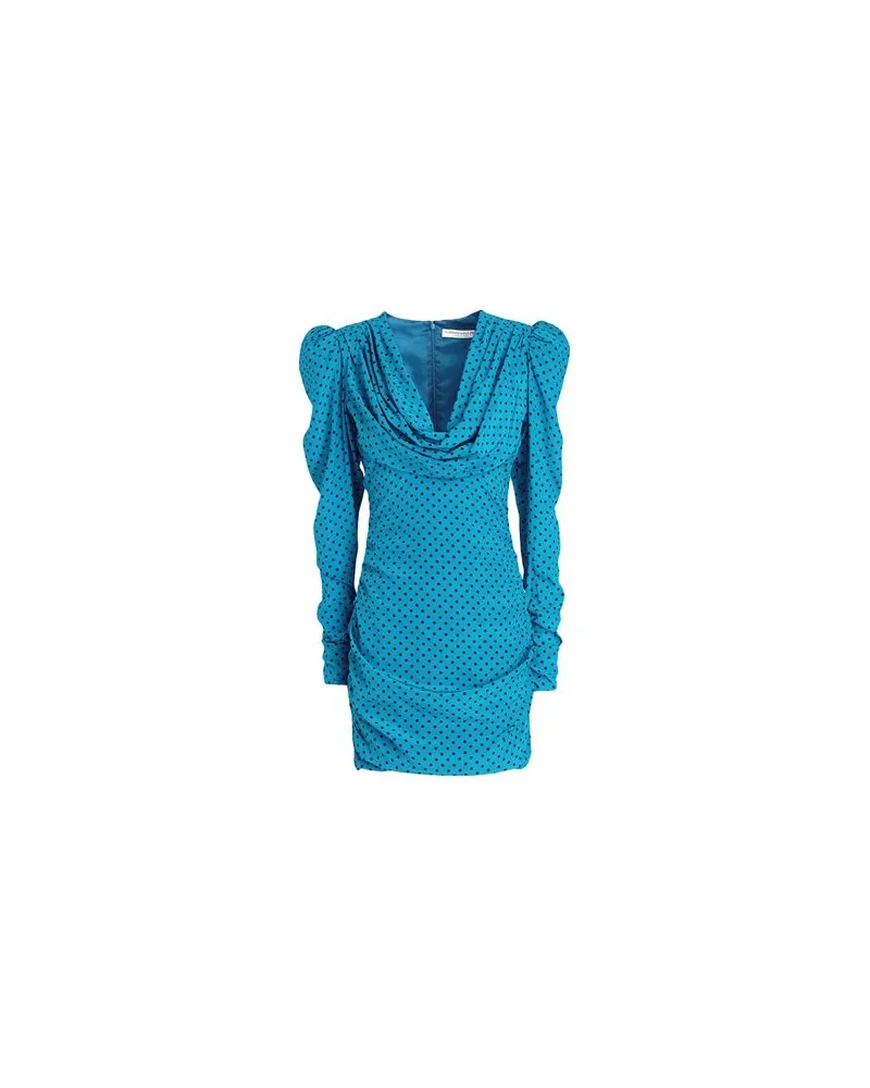 Alessandra Rich KLEIDER - Mini-Kleiderauf YOOX.COM Aquamarin