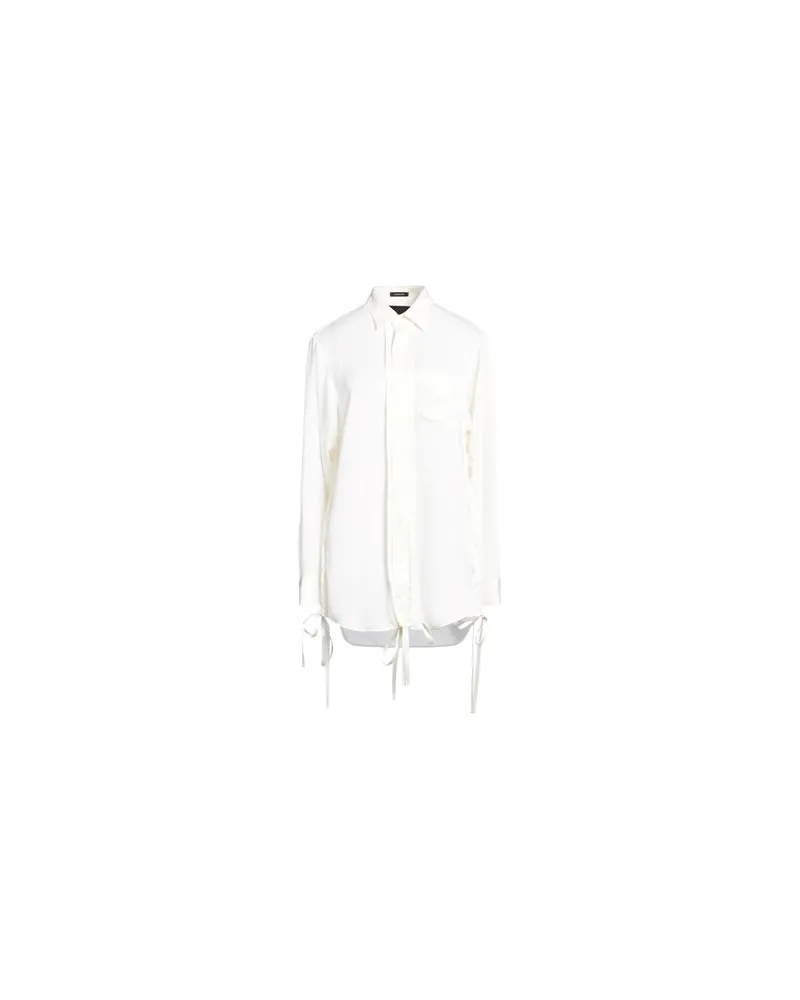 R13 TOPS - Hemdenauf YOOX.COM Elfenbein
