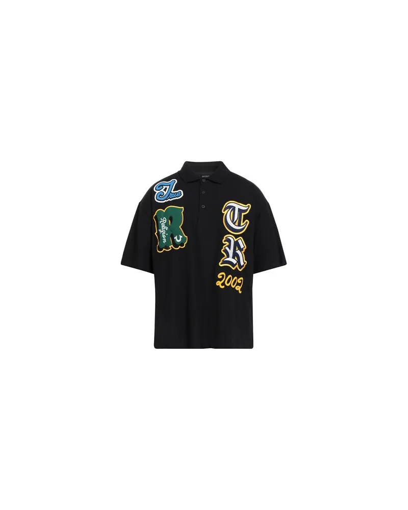 True Religion TOPS - Poloshirtsauf YOOX.COM Schwarz