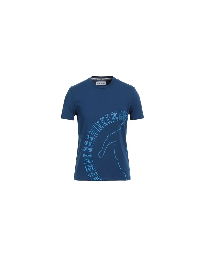 Bikkembergs TOPS - T-shirtsauf YOOX.COM Blau