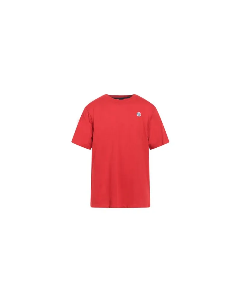 North Sails TOPS - T-shirtsauf YOOX.COM Rot